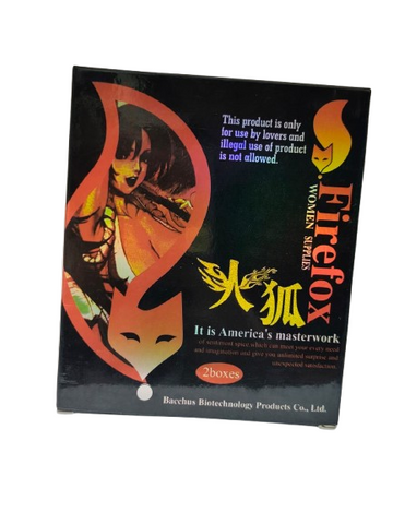 POTENCIADOR FEMENINO FIREFOX SOBRE X10