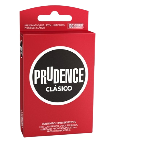 PRESERVATIVO PRUDENCE CLASICO X3