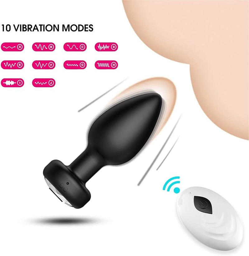 PLUG VIBRADOR CON CONTROL CENTUR