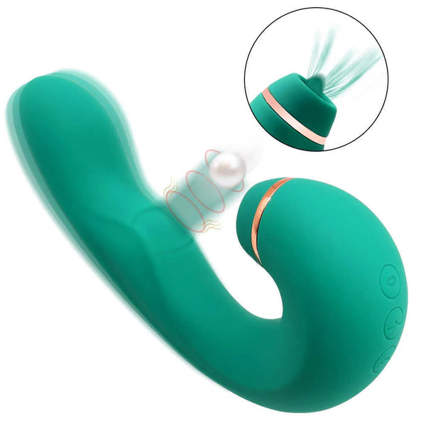 VIBRADOR SUCCIONADOR GREEN