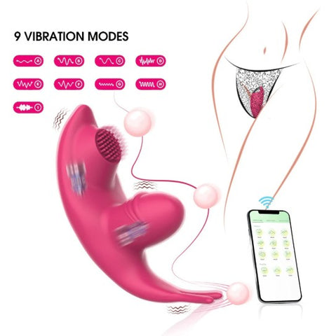 VIBRADOR TANGA LUNA APP