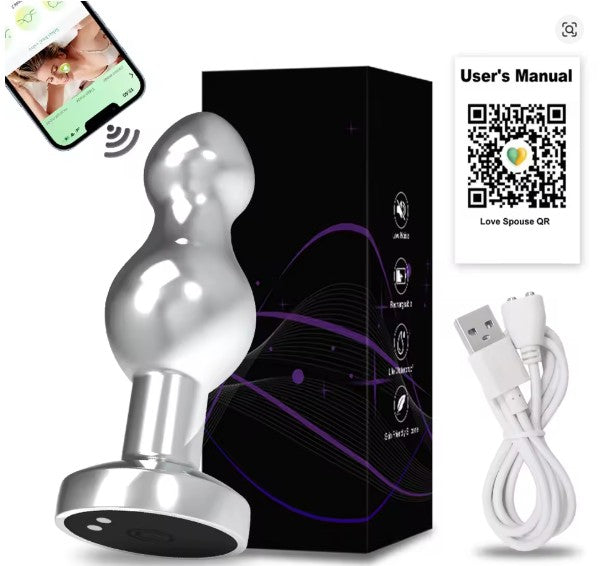 PLUG VIBRADOR CON APP LLERAS