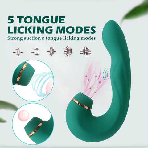 VIBRADOR SUCCIONADOR GREEN