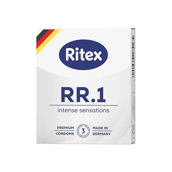 PRESERVATIVO | sensación intensa | hipoalergénico | RITEX RR.1