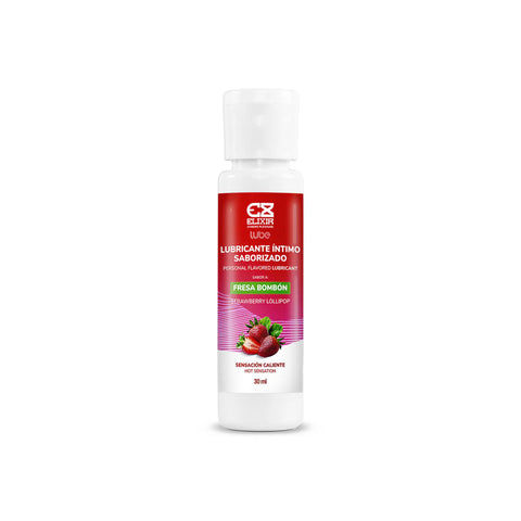LUBRICANTE FRESA BOMBÓN ELIXIR x30ml