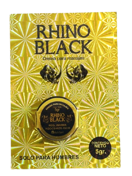 RETARDANTE CREMA RHINO BLACK