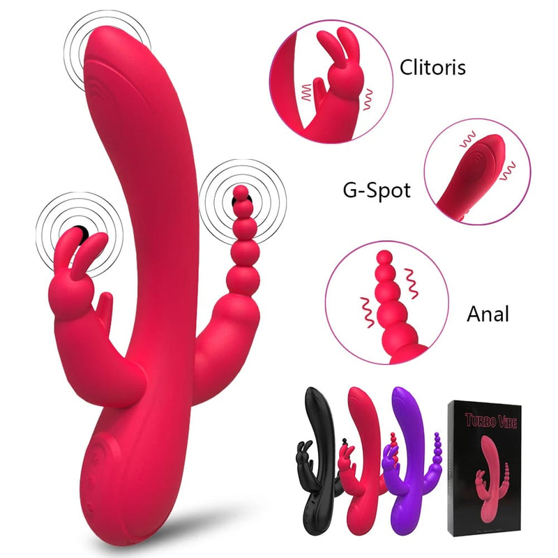 VIBRADOR DOBLE ESTIMULACION  NORKYS