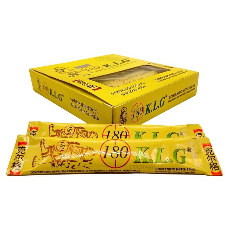 ENERGIZANTE EN JARABE KLG