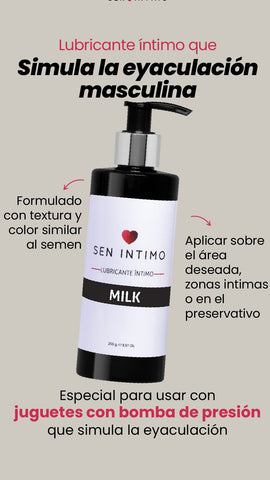 LUBRICANTE INTIMO MILK X250 ML
