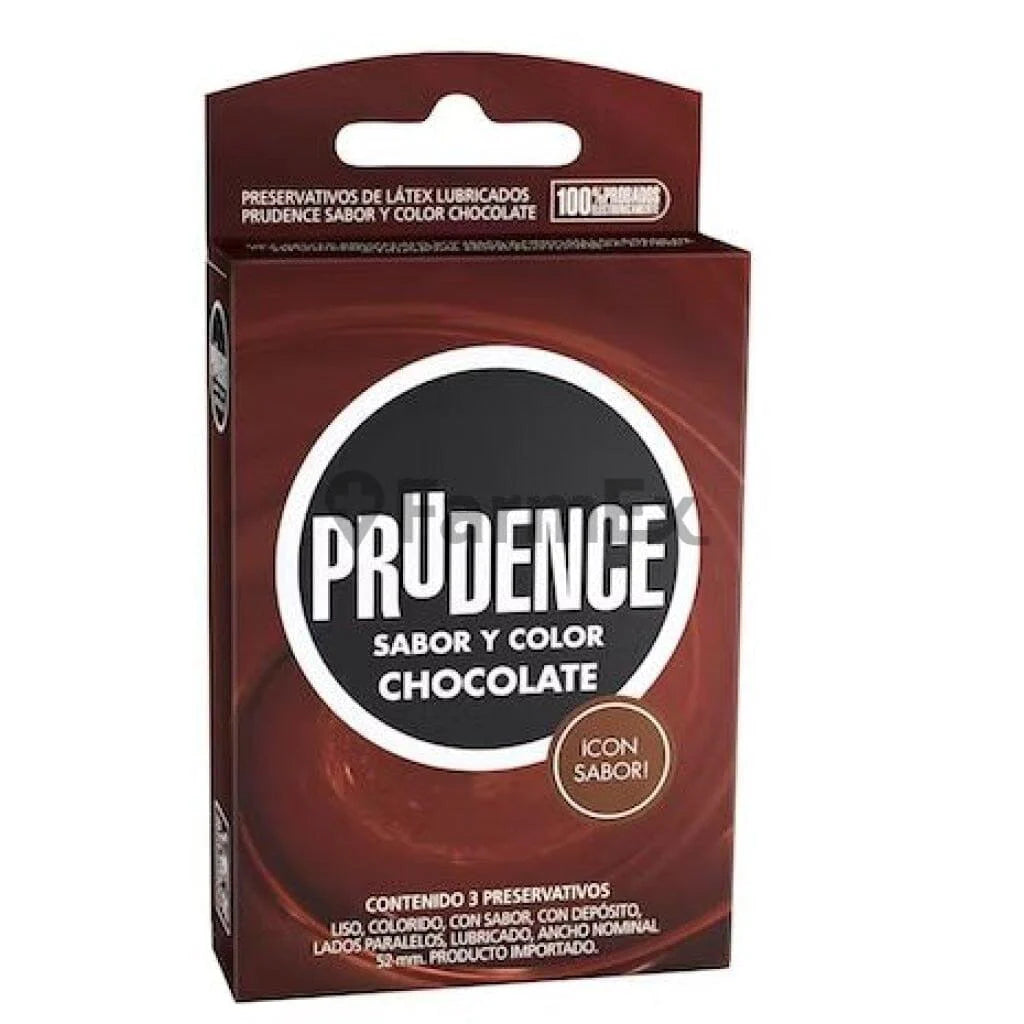PRESERVATIVO PRUDENCE CHOCOLATE X3