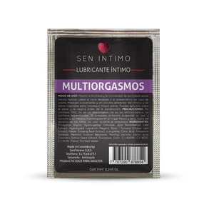 MULTIORGASMO SACHET X 7 ML